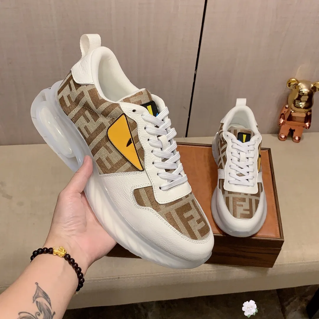 Men's men's shoes💰460💰💰🎩🎩[Lightning][Lightning] "FENDI*" The latest and most popular casual shoes, top brand [Seduce] luxury~purchase, top~quality. [Strong] The upper is made of imported breathable cowhide with material ➕ breathable sheepskin feet (•) and fine workmanship. The original stylish and stylish soft rubber wear-resistant and non-slip outsole is light and comfortable on the feet. The real thing looks better when taken in real life. 013: code: 38-44, 3️⃣ colors